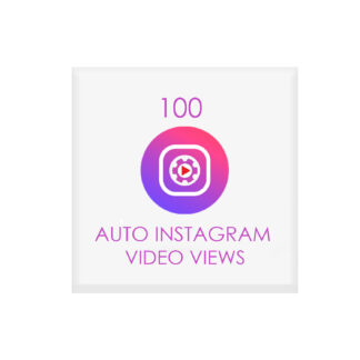 100 auto instagram video views