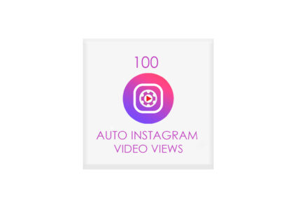 100 auto instagram video views