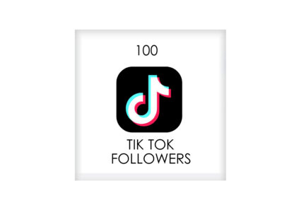 100 tik tok FOLLowers