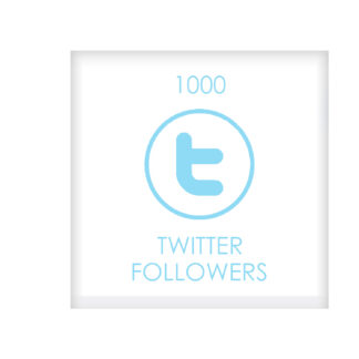 1000 TWITTER FOLLOWERS