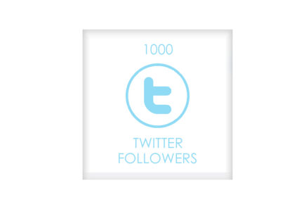 1000 TWITTER FOLLOWERS