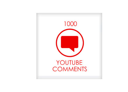 1000 youtube comments
