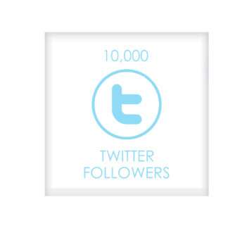 10,000 TWITTER FOLLOWERS