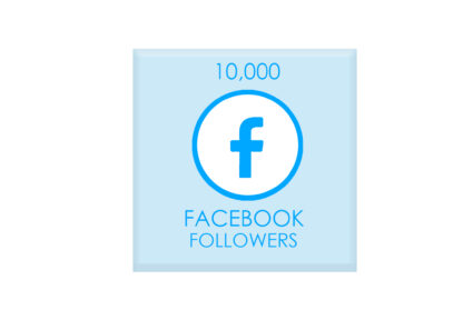 10,000 facebook followers