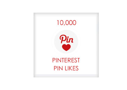 10,000 pinterest PIN LIKES