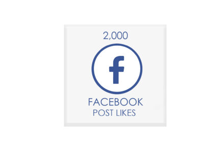 2000 facebook POST likes