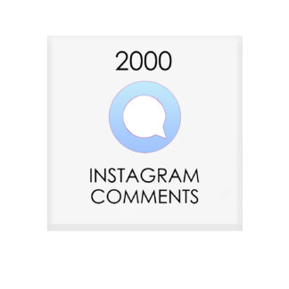 Buy 2000 Instagram Comments