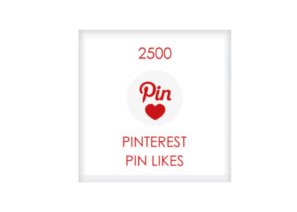 2500 pinterest PIN LIKES