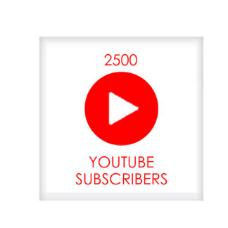 2500 youtube subscribers