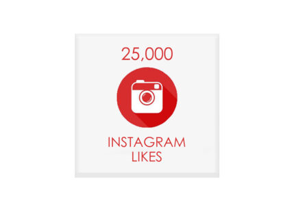 25000 instagram likes