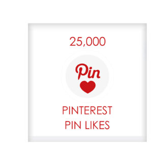 25,000 pinterest PIN LIKES