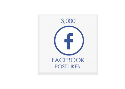 3000 facebook POST likes