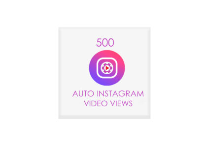 500 auto instagram video views