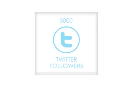 5000 TWITTER FOLLOWERS