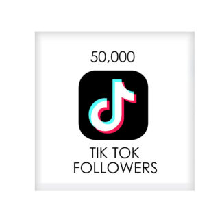 50,000 tik tok FOLLowers