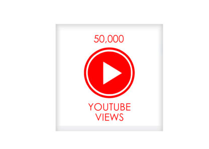 50,000 youtube VIEWS